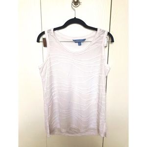 White Vera Wang Tank Top